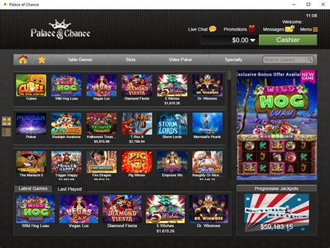 Palace of chance casino review